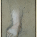 Study of a Foot by Federico Barocci. 16th century